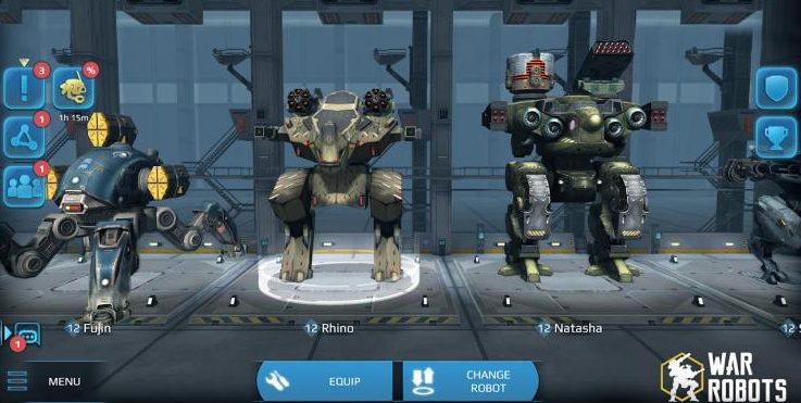 2- Đánh giá chung về tựa game mobile War Robot.