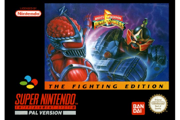 4. Game Mighty Morphin Power Rangers: The Fighting Edition