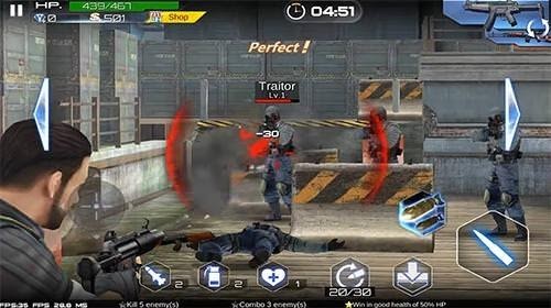 Blazing Sniper – Dòng game offline mobile với lối chơi cực hay