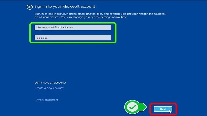 Cách đăng ký, đăng nhập tài khoản Microsoft