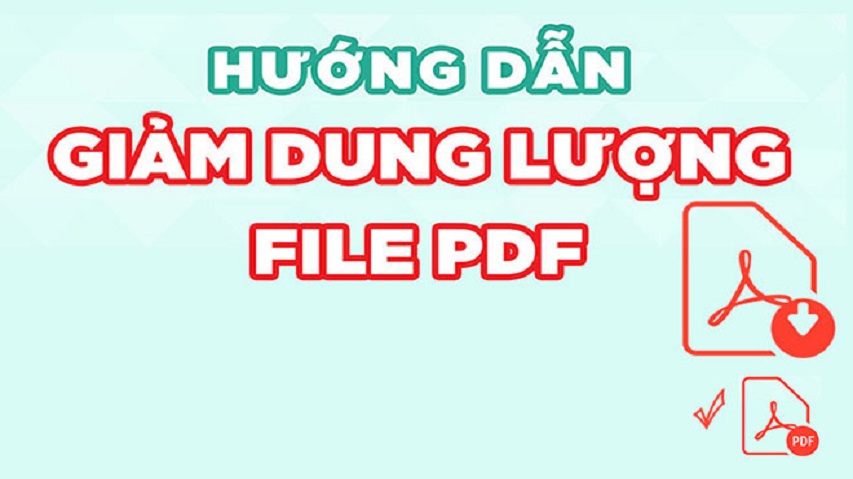 Cách giảm dung lượng file pdf – Nén file pdf online