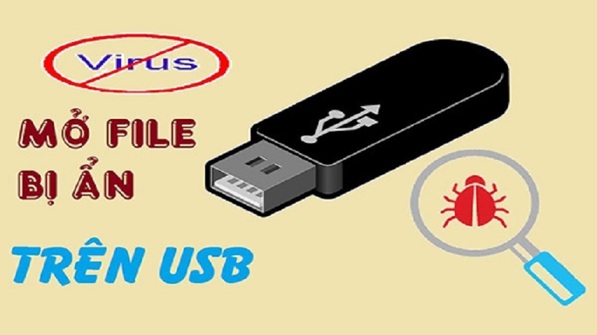 Cách hiện file ẩn trên USB và máy tính do virus gây ra