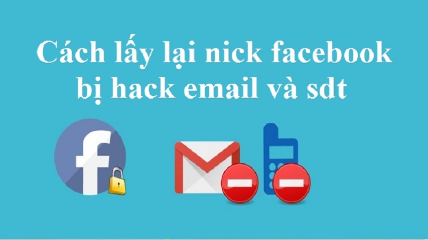 Cách lấy lại Nick Facebook bị hack Email