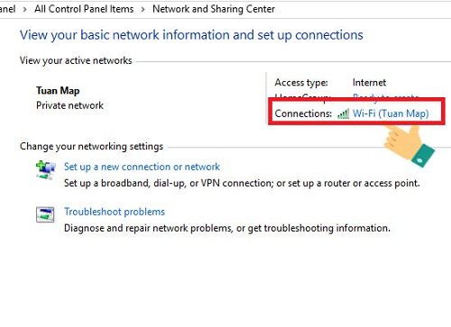 Cách xem mật khẩu Wifi đã lưu trên Windows 10