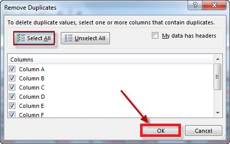 Cách xóa dữ liệu trùng trong Excel đơn giản nhất