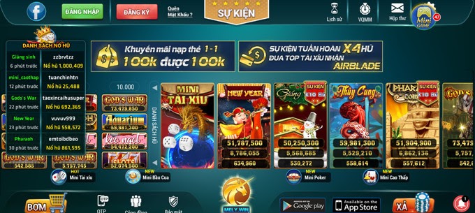 Cổng game slot đổi thưởng đa dạng phong phú