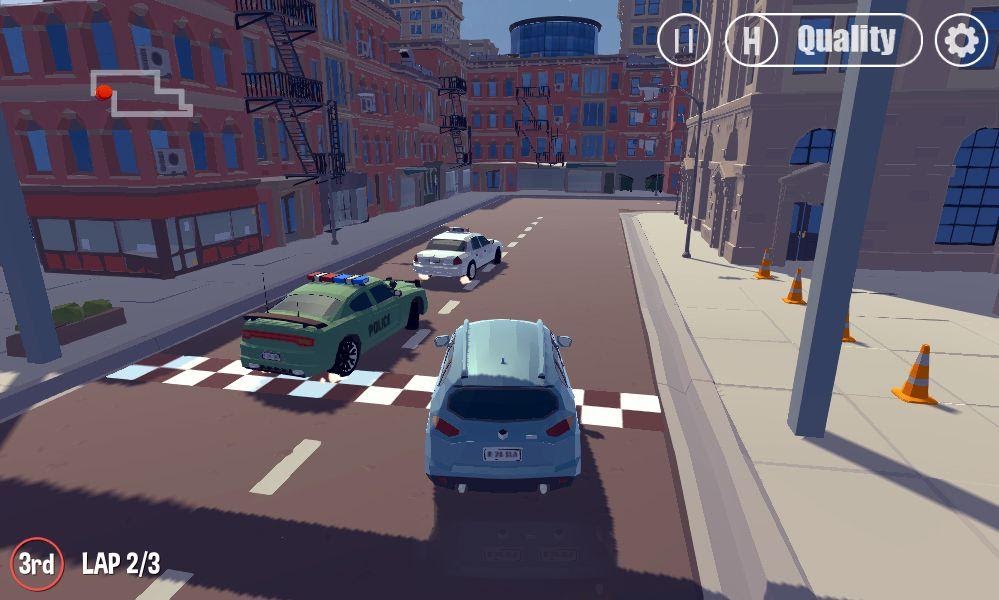 Epic 2 player Car Race Games