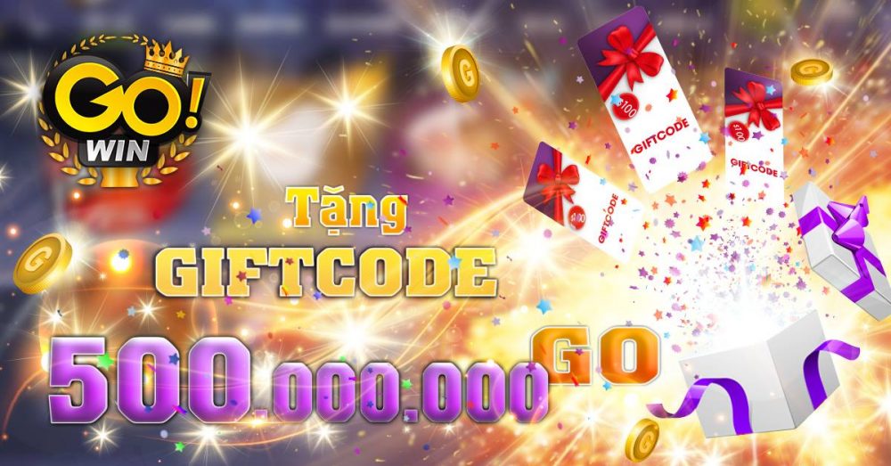  GoWin– [Event] Tặng ngay Giftcode cho toàn bộ người chơi