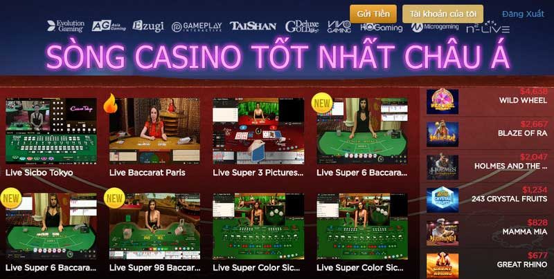 Live Casino House – sòng bài uy tín, chuyên nghiệp số 1