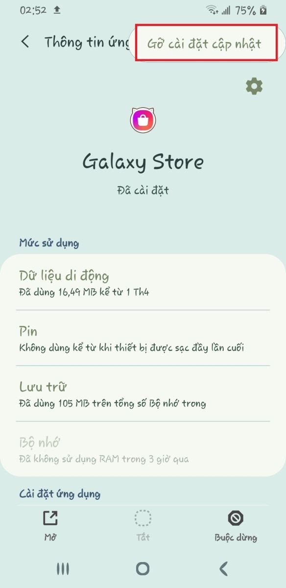 Phương pháp sửa lỗi Galaxy Themes không hoạt động trên điện thoại Samsung