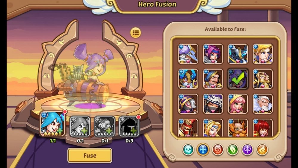 Thông tin game Idle Heroes – Idle Games