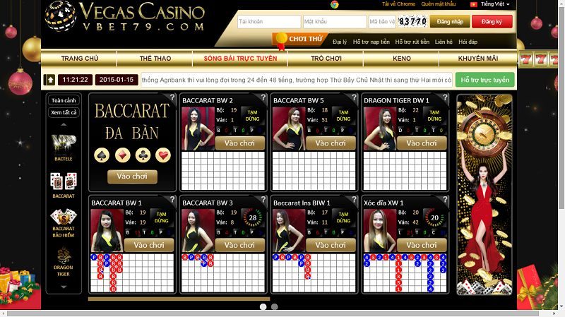 Vegas Casino – Nhà cái hoạt động hợp pháp 