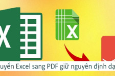 Cách chuyển file Excel sang pdf giữ nguyên định dạng
