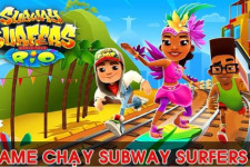 Subway Surfers Game Chạy Trên Đường Ray Tàu Hỏa